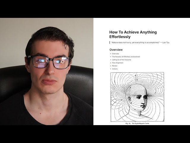 how to achieve anything effortlessly
