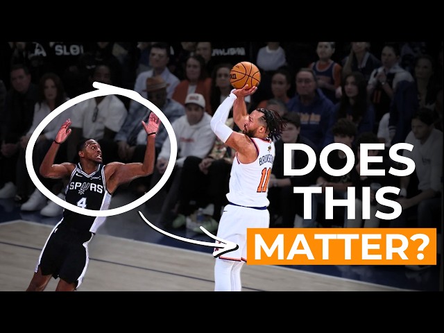 Vi los 366 triples de las finales de la NBA para responder a una pregunta
