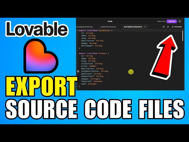 How To Export Source Code Files From Lovable.dev (2026) (Complete Guide)
