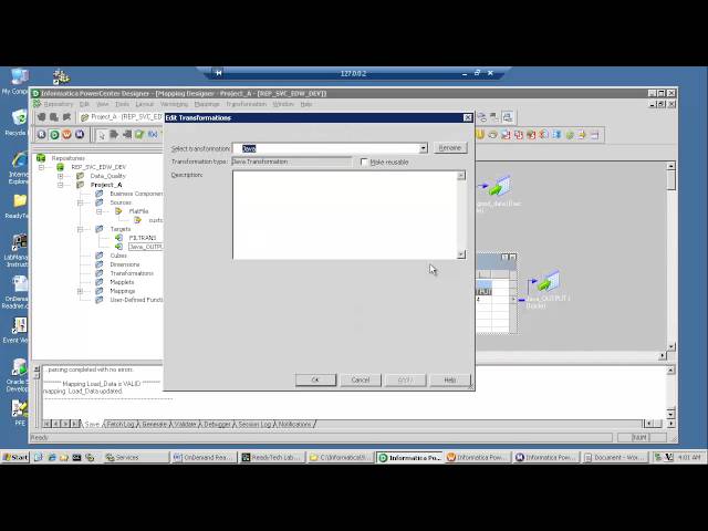 PowerCenter-how to write custom messages to Session Log file