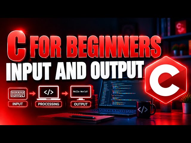 C programming for beginners | Day 3 | Input and Output in C