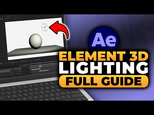 After Effects Element 3D Lighting (𝟮𝟬𝟮𝟲) | 100% WORKS | NO Yapping, To The Point! | FAST & EASY
