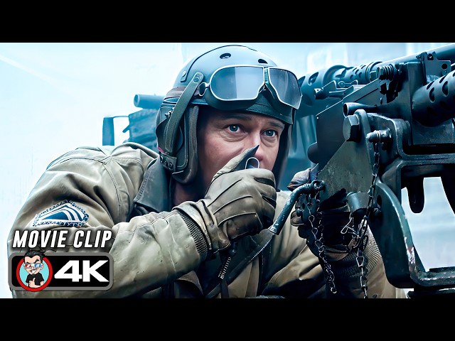 Battle in the Streets | FURY War Scene (4K)
