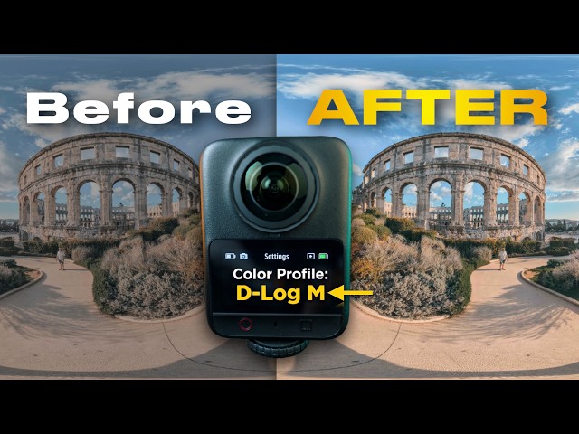 Your DJI Osmo 360 II Footage Looks BAD Fix It With These Settings