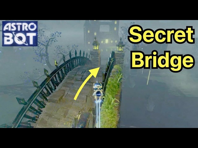 Astro Bot: Reaching the SECRET BRIDGE in Spooky Time
