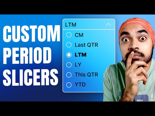 Master Power BI Time Intelligence: Custom Period Slicers