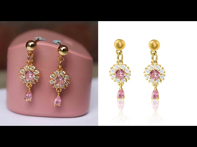 The Art of Enhancing Jewelry Earring image Retouching in Photoshop tutorial