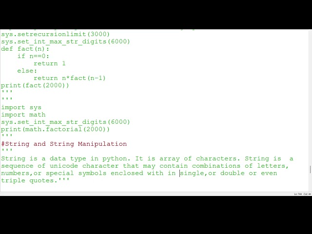 Python Tutorial Part-8