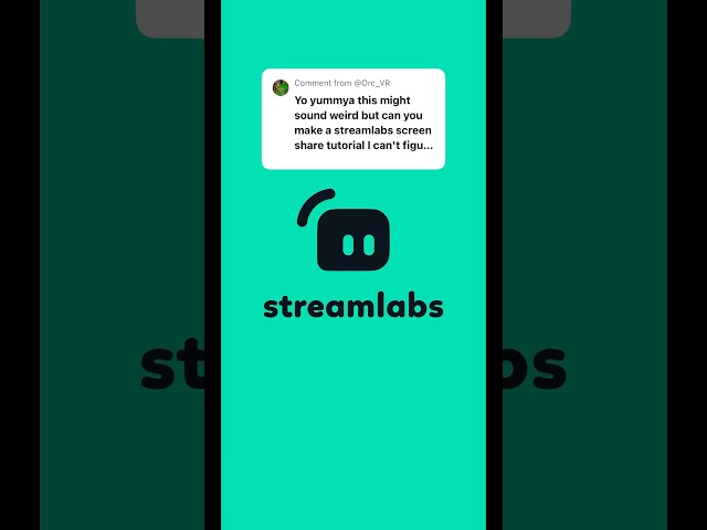 How to do Screenshare on Mobile (Streamlabs)