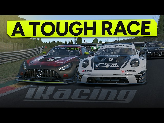 I Was Way Too Aggressive… iRacing GT3 at Spa