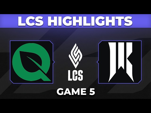 FLY vs SR Game 5 Highlights | LCS 2026 Playoffs | FlyQuest vs Shopify Rebellion