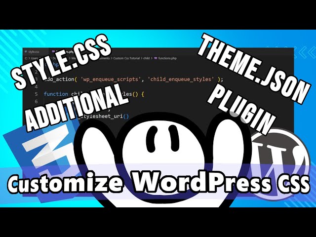How to add Custom CSS to WordPress (4 Methods)