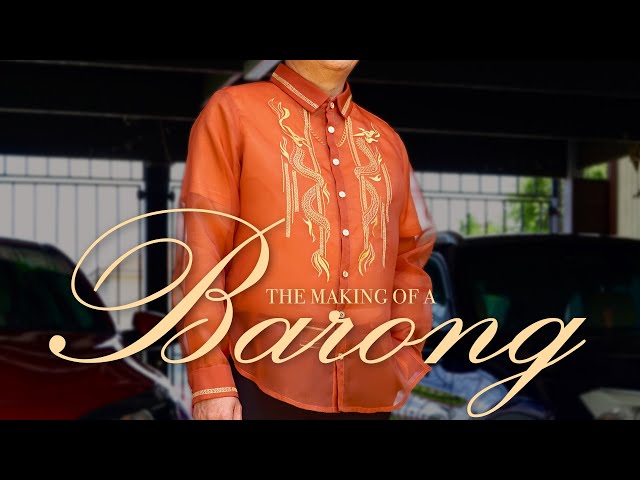 The Making of a Barong Tagalog | A Sewing ASMR
