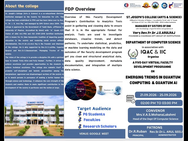 5 Days FDP on "EMERGING TRENDS IN QUANTUM COMPUTING  & QUANTUM AI"- DAY 4