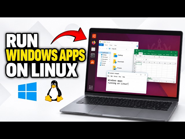 Run Windows Apps on Linux Like Native Apps
