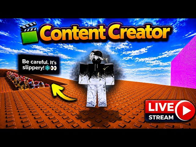 Be careful. It’s slippery! ❄️👀+1 Keyboard Escape 🎮#shortsfeed #Roblox #viral
