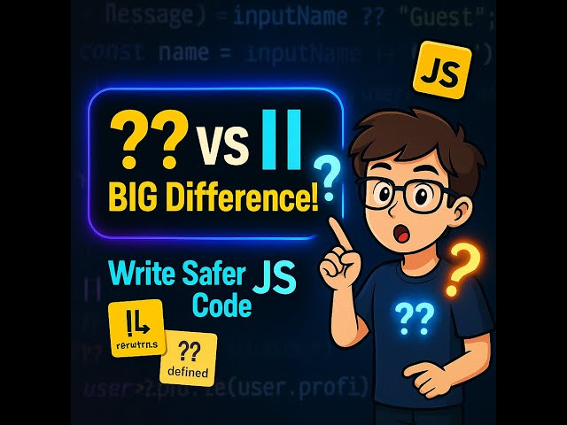 JavaScript Nullish Coalescing Operator (??) Explained Simply