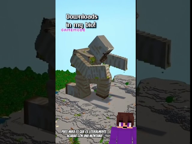 The BIGGEST build in MINECRAFT💀 #minecraft #builds #tutorial #castle