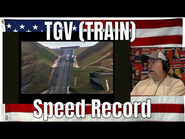 TGV (TRAIN) Speed Record - REACTION - REup