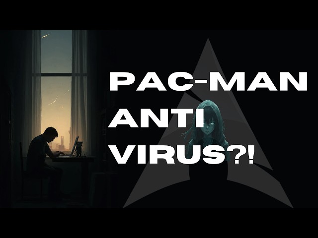I Built a Custom GUI OSD Antivirus for Arch Linux | Clamav