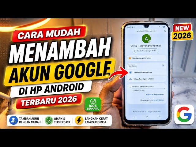 How to Add a Google Account on the Latest Android Phone 2026 | Easy & Fast