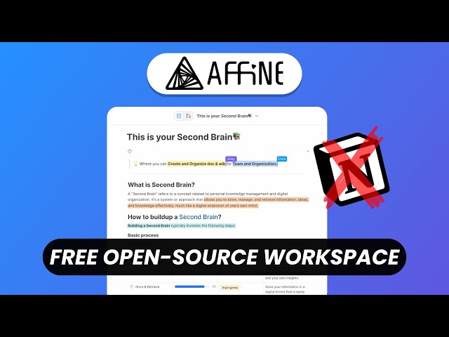 Affine: Free Open Source Notion Alternative
