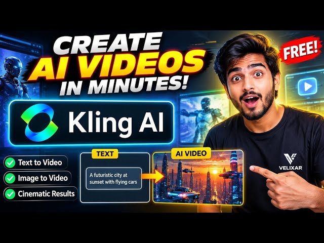 Kling AI Tutorial 2026: Create Hollywood-Style AI Videos for FREE 🤯