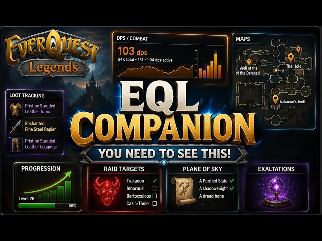EverQuest Legends Companion: An Impressive Tool Every EQL Player Should Know About