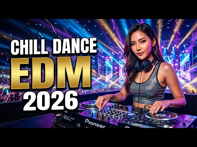 Night Drive Chill Dance EDM 2026 - Smooth Electronic Flow for Silent Roads and Focus