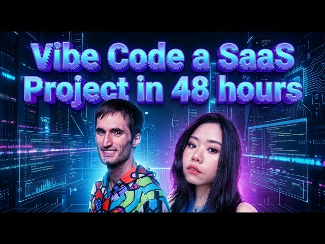 Vibe Code a SaaS Project in 48 hours | Bootcamp with Zach Wilson