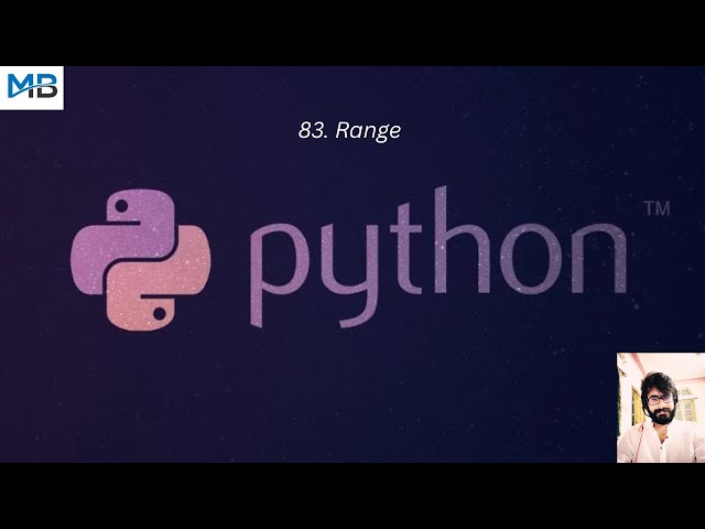 83. Range in Python