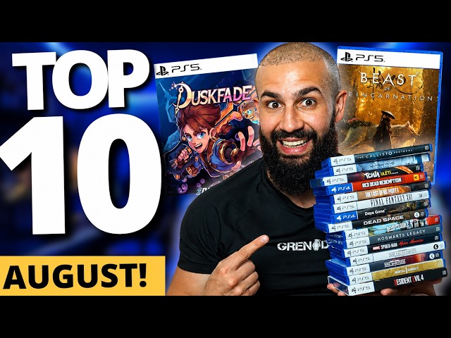 10 BEST PS5 Games OUT In August 2026!