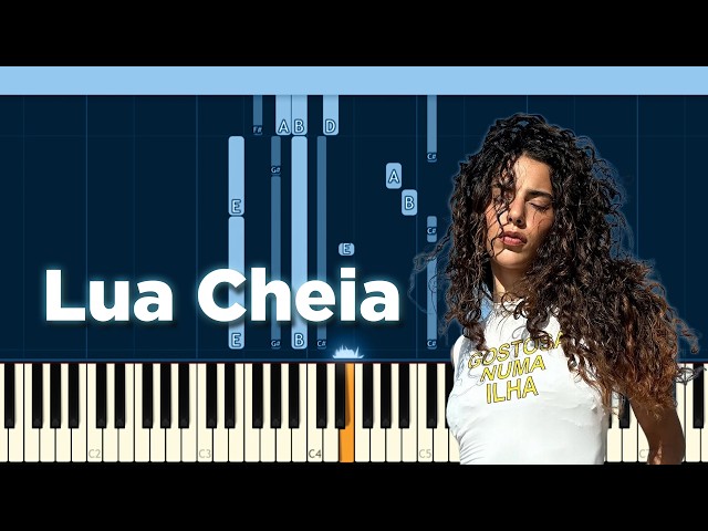 Marina Sena - Lua Cheia | Tutorial Piano Fácil