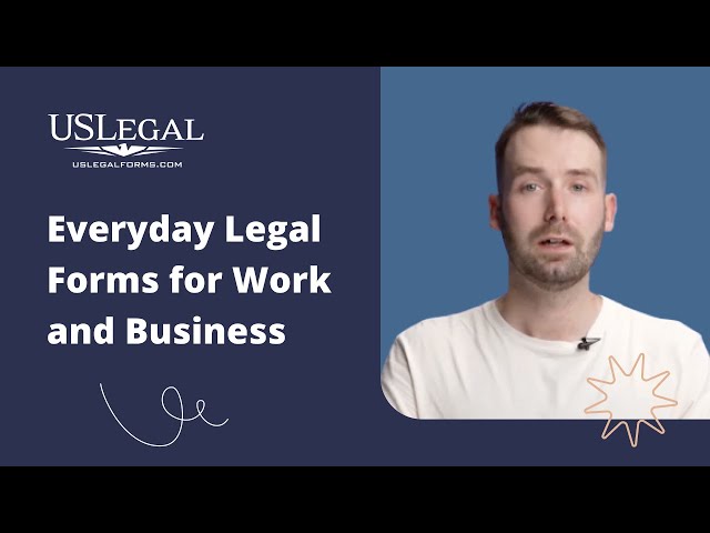 Everyday Legal Forms for Personal Use