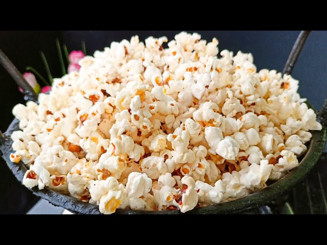 Perfect Popcorn Recipe at HOME in MINUTES! (Easy Recipe)