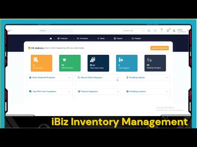 Inventory management tool