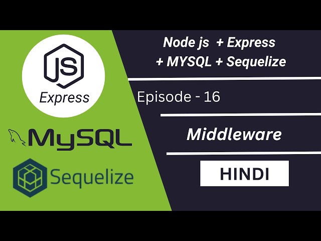 How to use middleware in Node.js  |  #elkick #middleware #nodejs #expressjs