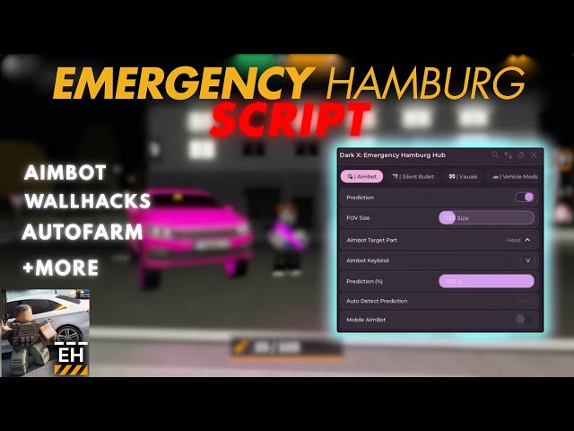 Best Emergency Hamburg Script | Trolling Roblox Cops with Aimbot