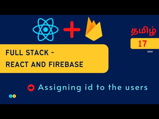 Assigning user id to the posts in Firestore | Firebase and React Tamil | React Full stack project