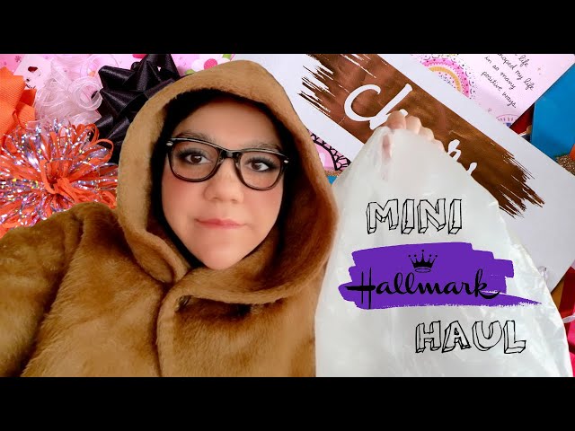 HALLMARK MINI HAUL | مشترياتي من هولمارك