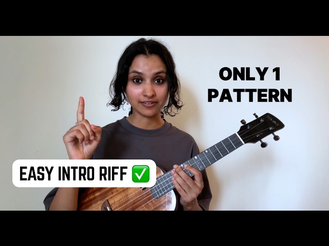 Hotel California Ukulele Intro Tutorial | EASY Fingerstyle Pattern