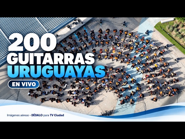 Así suenan 200 guitarras uruguayas | A Don José, La Cumparsita y Candombe para Gardel