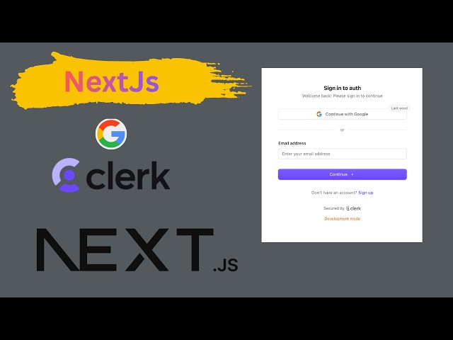 Best way to implement Auth in Next.js 16 - Step by Step Clerk Guide