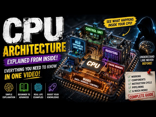 CPU Architecture Explained | How Your Processor ACTUALLY Works