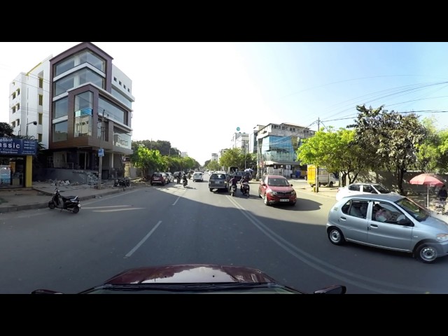 360 degree footage with color correction exposure and color correction