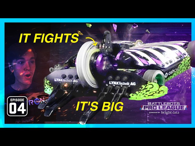 AI BOT GONE ROGUE? | BATTLEBOTS PRO LEAGUE EP 4 | POWERED BY BRIGHT DATA