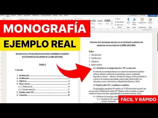 ✅🚨🚨 MONOGRAPH: I'll show you an EXAMPLE of how to write it 🚨🚨✅