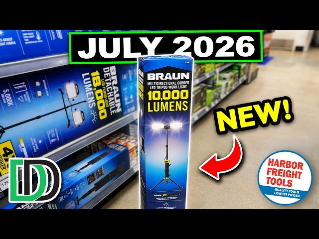 Top Things You SHOULD Be Buying at Harbor Freight Tools in July 2026