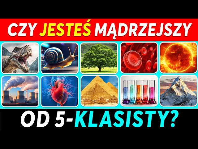 Jak mądry jesteś? 🤓📚 Quiz z Wiedzy Ogólnej | 50 Pytań