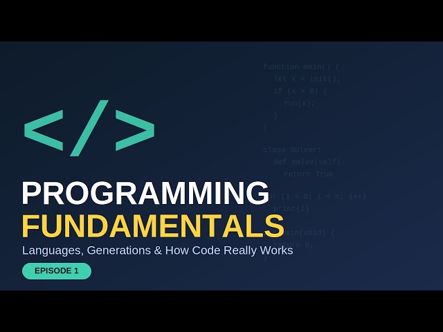 Programming Fundamentals(PRF)